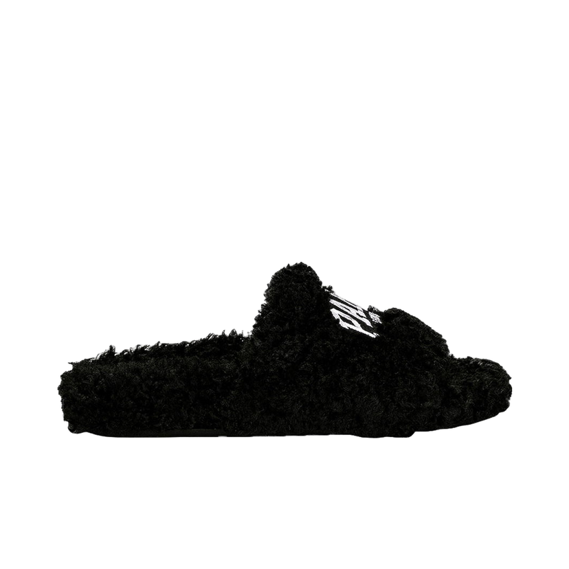 Tenisky a topánky Balenciaga Paris Furry Slide "Black" Čierna | 654261W2DO21001