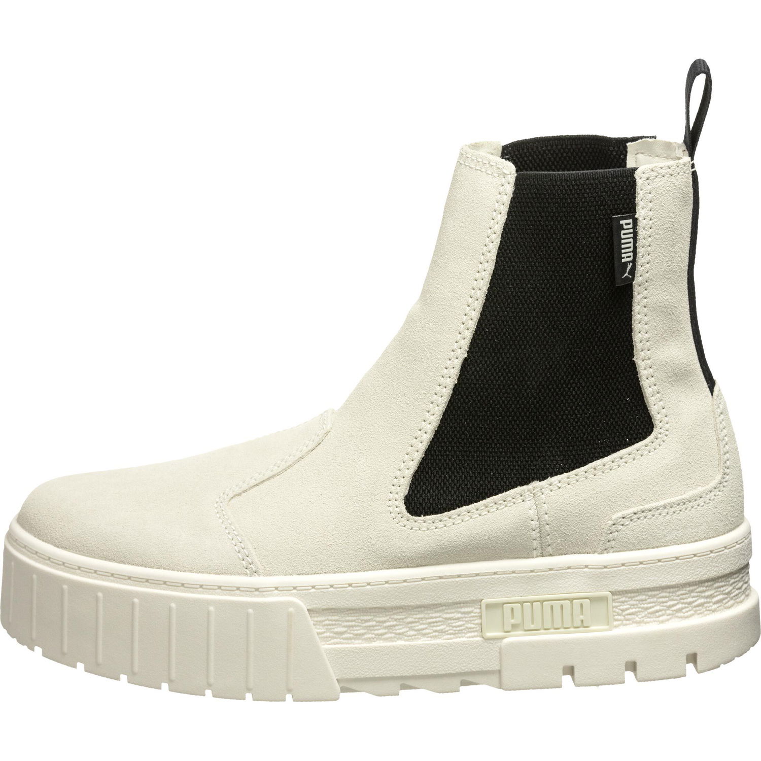 Tenisky a topánky Puma Mayze Chelsea Suede Damen Sneaker weiß Šedá | 382829-02, 0