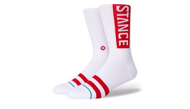 Ponožky Stance Og White Socks Biela | M556D17OGG-WHR, 0