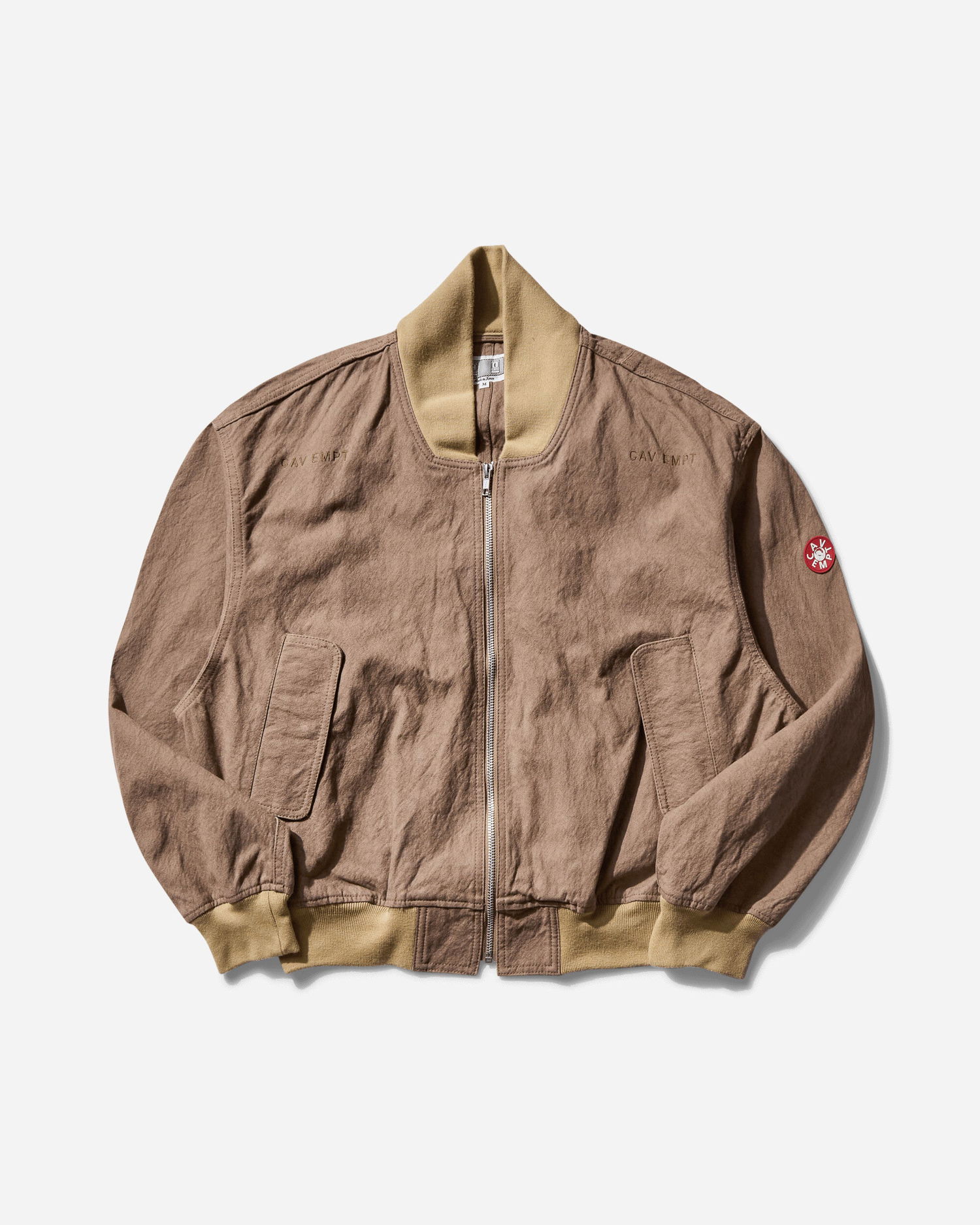 Bomber bunda Cav Empt Canvas Zip Jacket Hnedá | CES27JK17 BROWN, 1