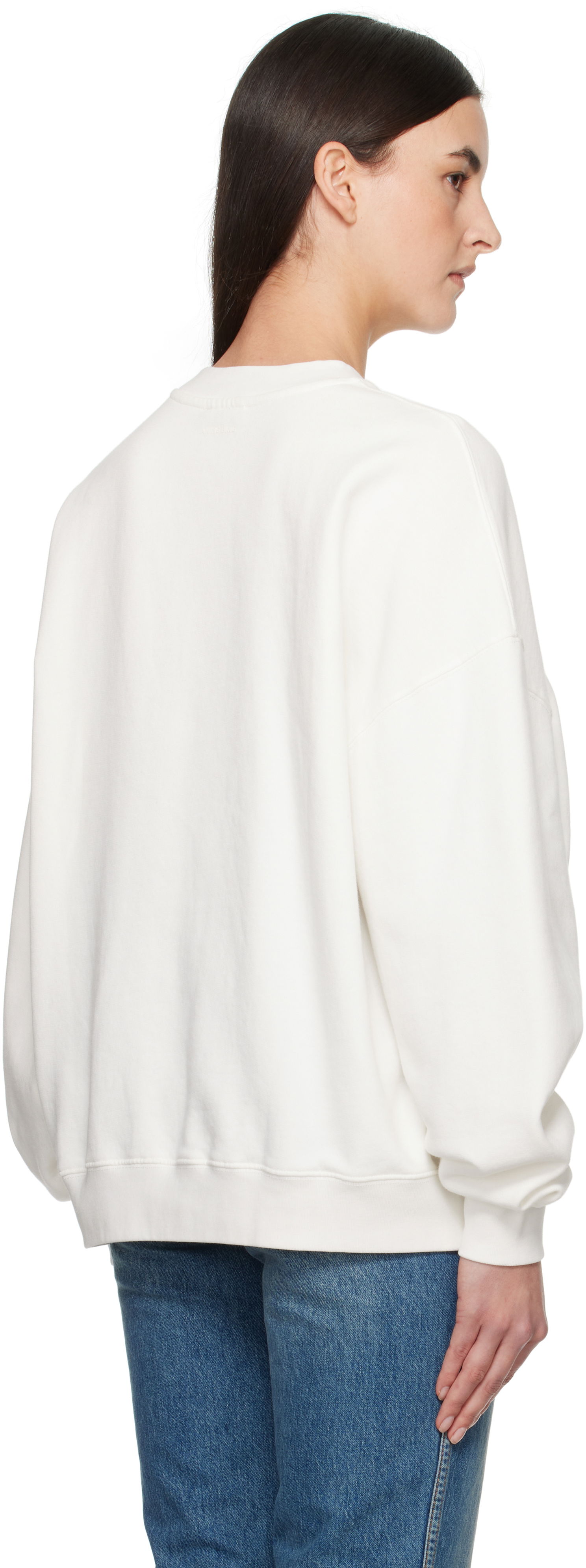 Anine Bing Miles Oversized Letterman Sweatshirt