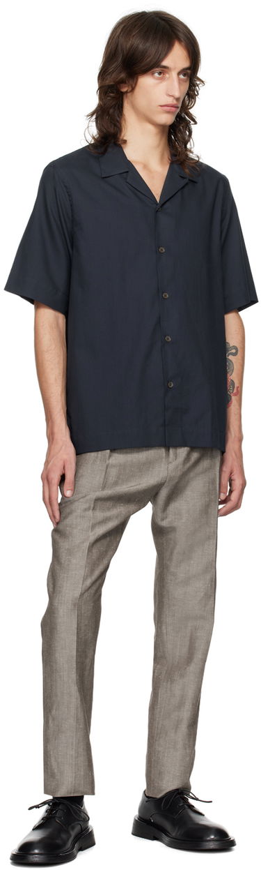 Košeľa Paul Smith Paul Smith Short Sleeve Button-Down Shirt Navy | M1R-905U-N02417-49, 3