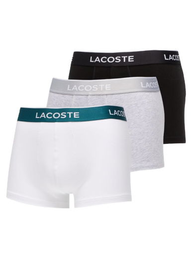 Boxerky Lacoste Casual Black Trunks (3-pack) Rôznofarebný | 5H3389-00