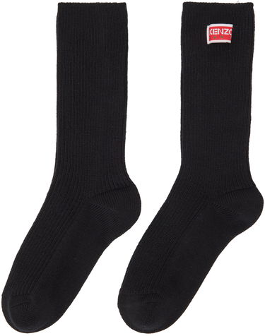 Ponožky KENZO Paris Tag Socks Čierna | FD68SU180KSA, 1