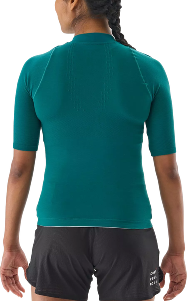 Tričko Compressport Trail Racing Postural Short Sleeve Top Zelené | atsw4916029l, 1