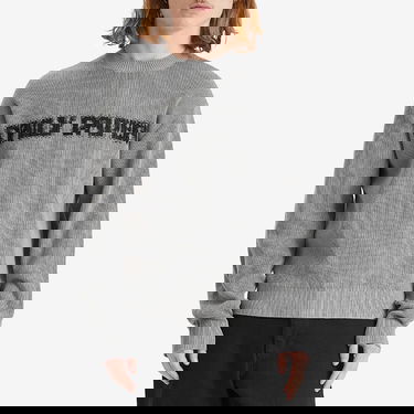 Sveter DAILY PAPER Logo Knit Sweater Šedá | 2511127, 2
