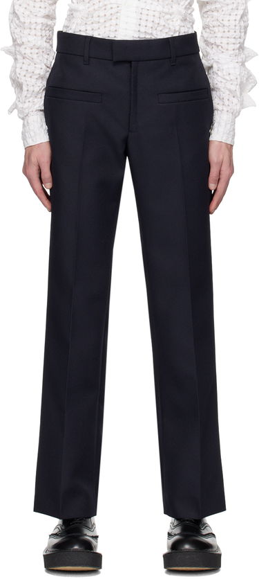Nohavice Courrèges Courrèges Creased Trousers Navy | 123CPA111PL0056, 0
