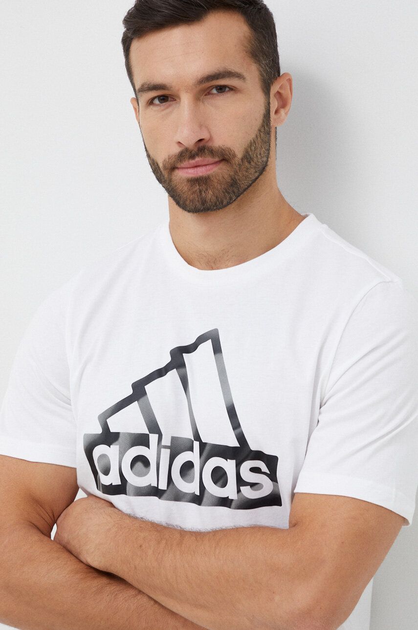 Tričko adidas Performance T-Shirt Biela | HR3000, 0
