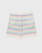 Rainbow Crochet Knit Shorts