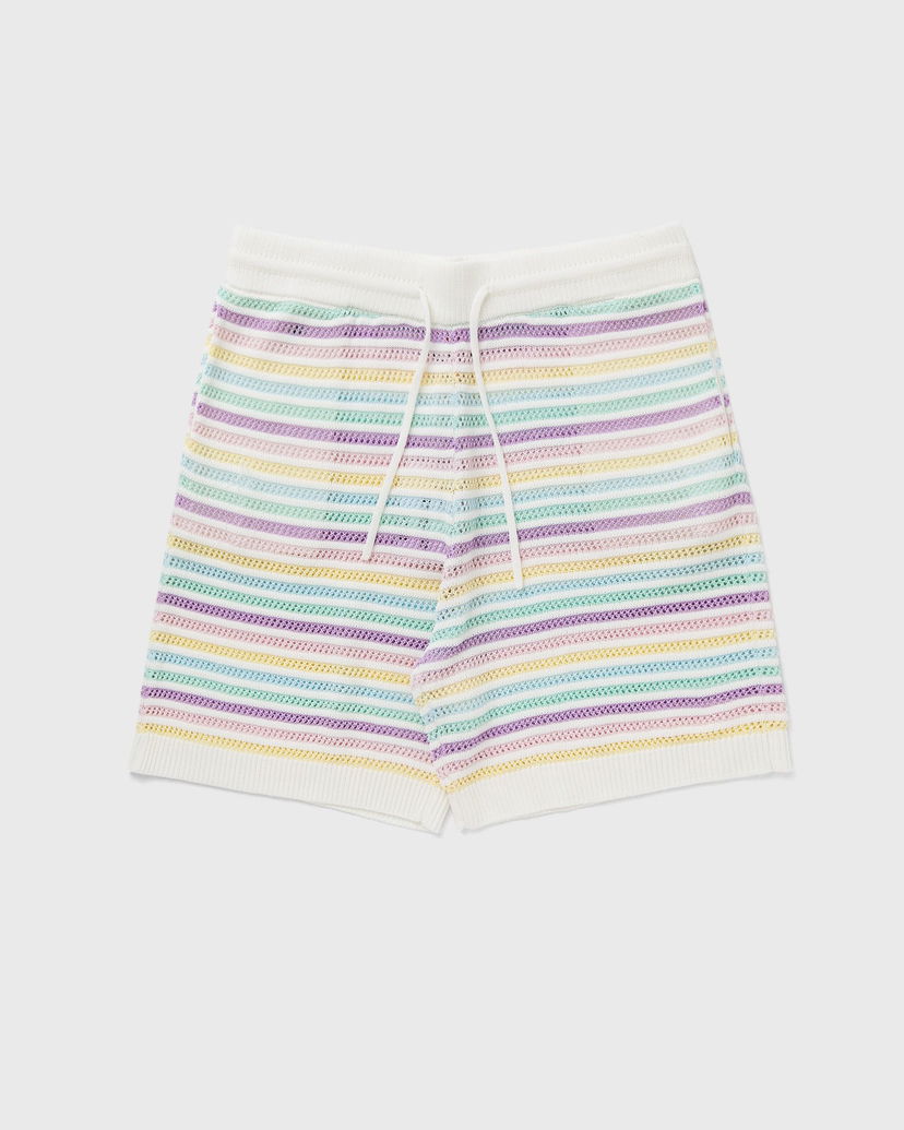 Šortky Casablanca Rainbow Crochet Knit Shorts Rôznofarebný | M-AW25-KW-1098-01