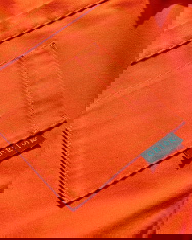 Košeľa GR10K FR Washed Heavy Shirt Oranžová | CG021221DS64 64, 3