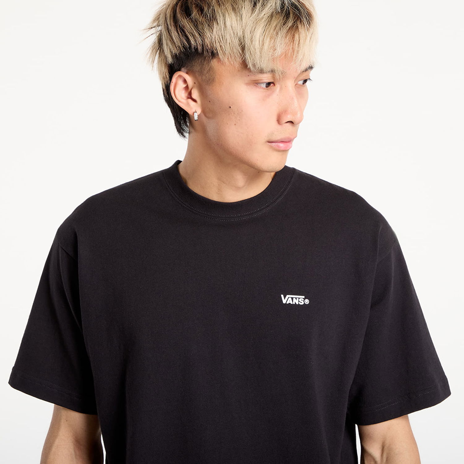 Tričko Vans Vans Original Standards Stat T-Shirt Čierna | VN000PF7Y281, 1