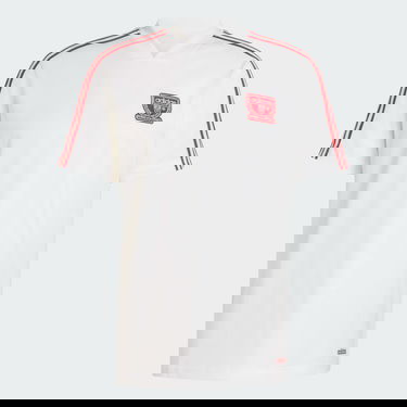 Tričko adidas Performance Graphic Biela | IX9633, 3