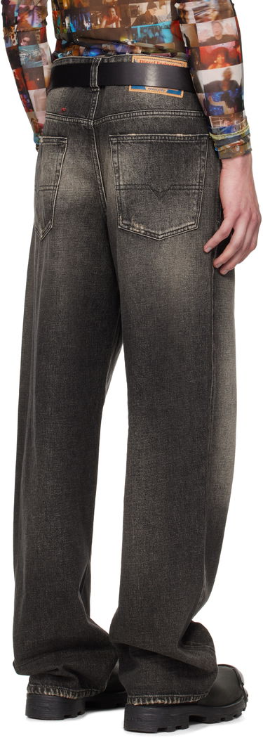 Džínsy Diesel 2001 D-Macro Relaxed Fit Jeans XXL Čierna | A11598-007Z1-02, 3