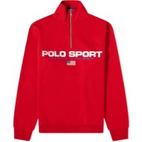 Mikina Polo by Ralph Lauren Polo Ralph Lauren Polo Sport Quarter Zip Sweat Rl Červená | 710835766017, 1