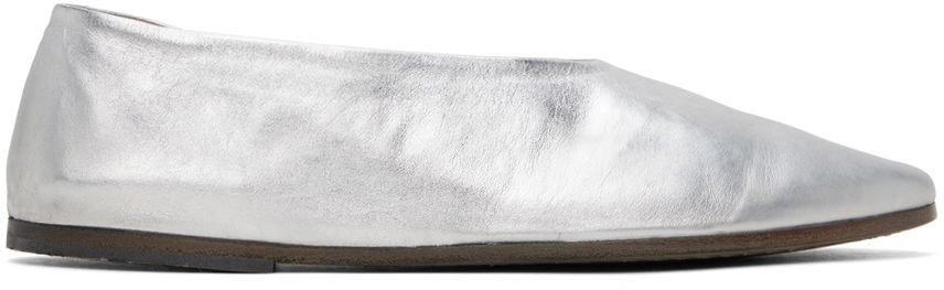Oblečenie Marsèll Marsèll Silver Coltellaccio Ballerina Flats Šedá | MW2105 084, 0