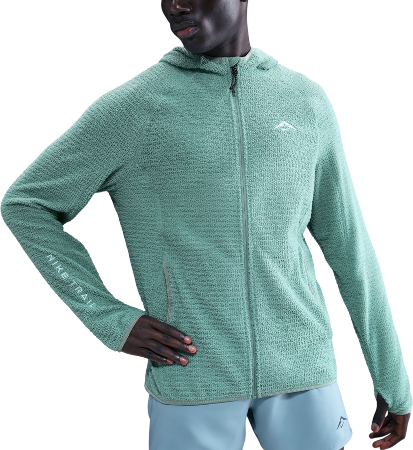 Bunda Nike Trail Textured Hooded Jacket Tyrkysová | hv2664-017