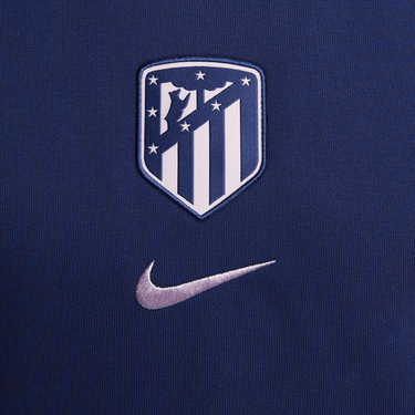 Mikina Nike Dri-FIT Atlético Madrid Standard Issue s kapucí - Modrá Navy | DV4926-492, 2