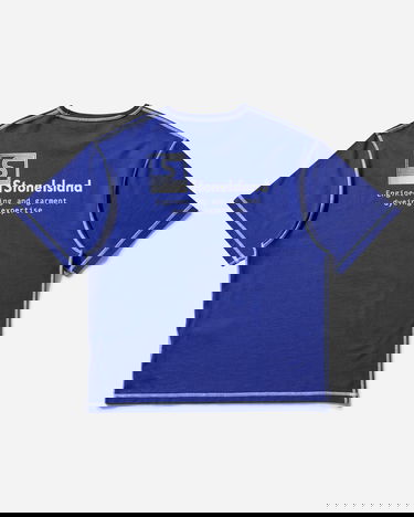 Tričko Stone Island Combed Cotton Jersey T-Shirt Modrá | K1S15-2100011-S0085 V0022, 2