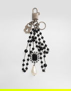 Dolce & Gabbana Beaded Jewel Charms Keyring