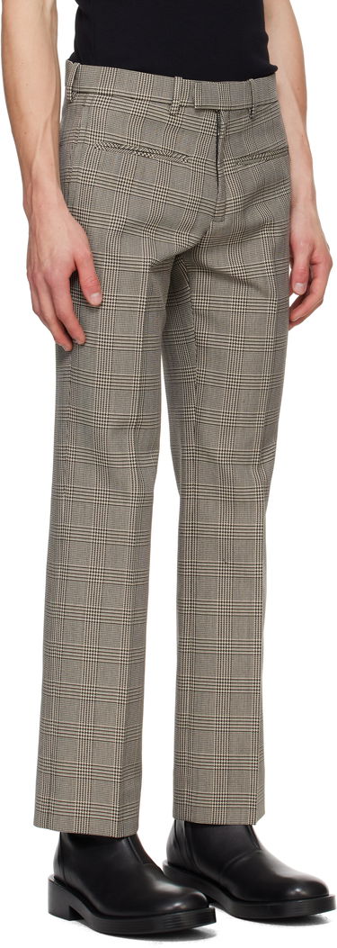 Nohavice Courrèges Prince of Wales Check Trousers Hnedá | 324CPA249PL0166, 1