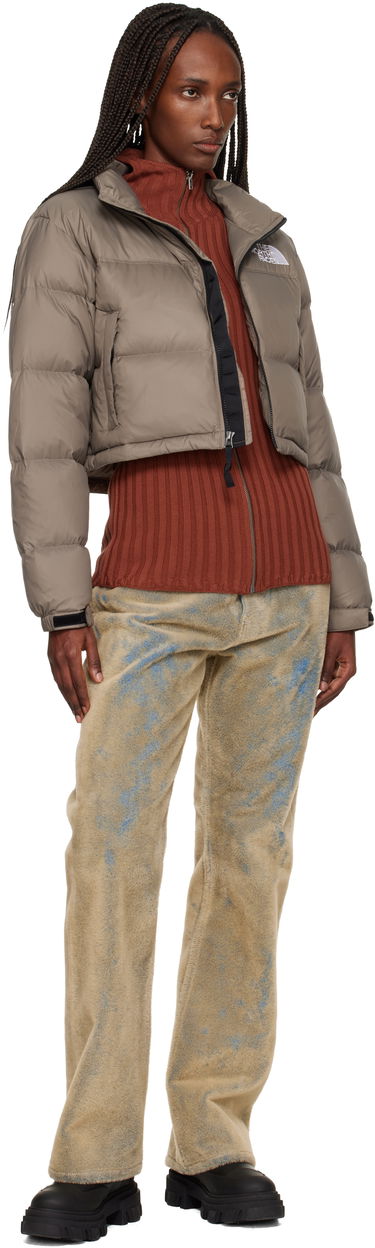 Prešívaná bunda The North Face Nuptse Short Down Jacket Zelené | NF0A5GGE, 3