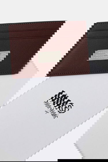 Peňaženka Maison Margiela MM6 Maison Margiela Leather Card Holder Vínová | SA5UI0026.P8332.T5016, 2