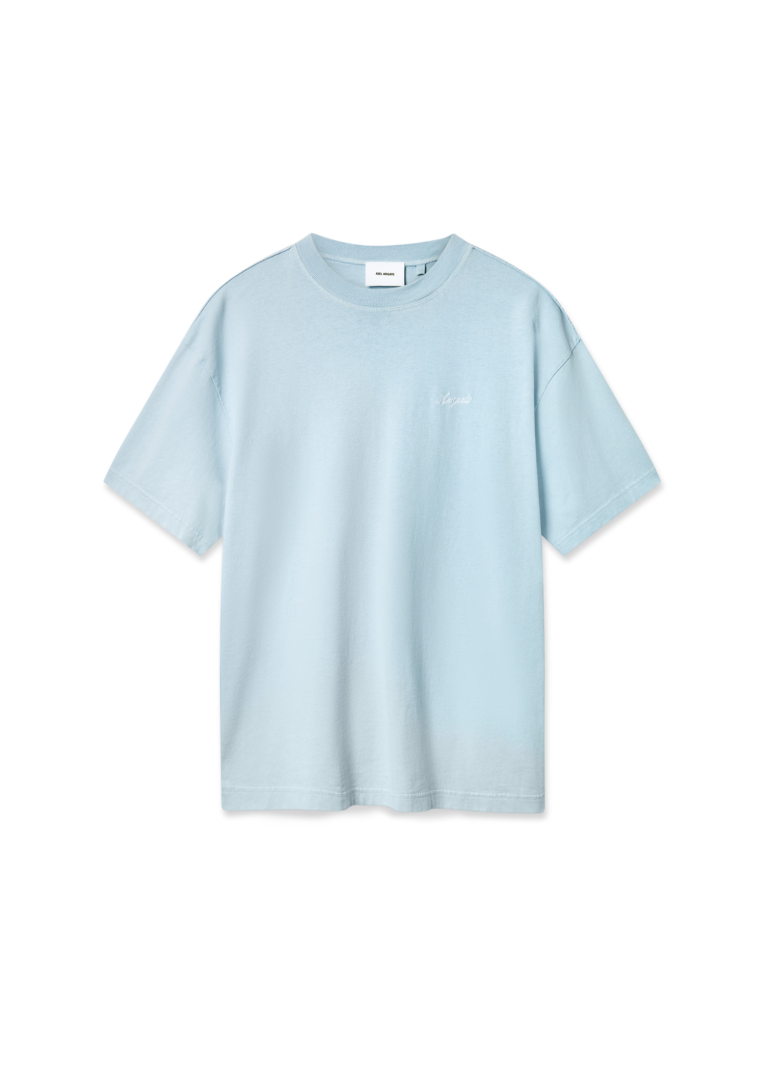 Tričko AXEL ARIGATO Honor Washed T-Shirt Modrá | A2681011, 1