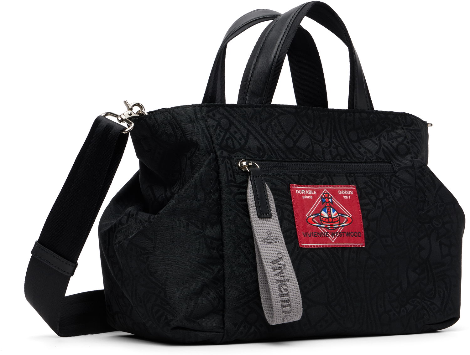 Tote bag Vivienne Westwood Tangled Jacquard Orb Tote Čierna | 4D030005U-W016Q-, 1