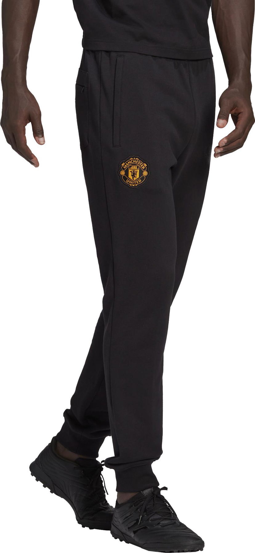 Tepláky adidas Originals Manchester United Club Fleece Pants Čierna | h63997
