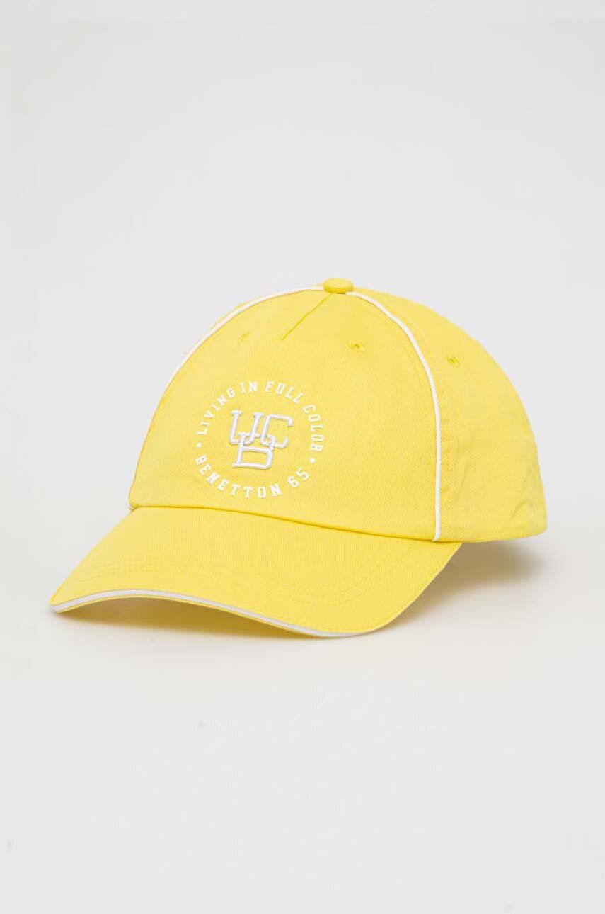 Šiltovka United Colors of Benetton Cap Žltá | 6G1PUA00G.60D, 0