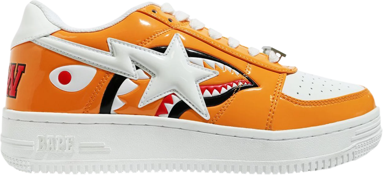 Tenisky a topánky BAPE Shark Sta "Orange" Oranžová | 1G80191009-ORG, 0