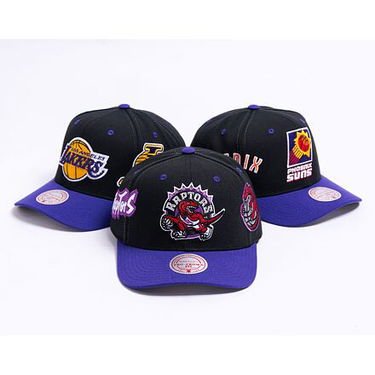 Šiltovka Mitchell & Ness Overbite Pro Snapback Hwc Toronto Raptors Black Fialová | HHSS6729-TRAYYPPPBLCK, 3