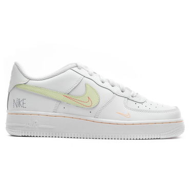 Tenisky a topánky Nike Air Force 1 LV8 "Bright Crimson/ Lime Ice" GS Biela | DN8000-100, 1