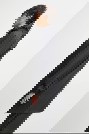 Vetrovka Rains Long Storm Breaker W3 Jacket Čierna | 12080.01, 1