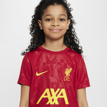 Tričko Nike Liverpool FC Academy Pro Dri-FIT Pre-Match Short Sleeve Football T-Shirt Červená | FQ0013-688, 2