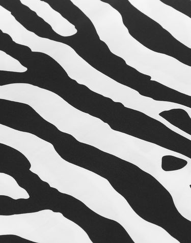 Home decor Dolce & Gabbana Dolce & Gabbana Cotton Sateen Zebra Print Fitted Sheet Bedding Rôznofarebný | TCE048TCAKFUZ003, 2