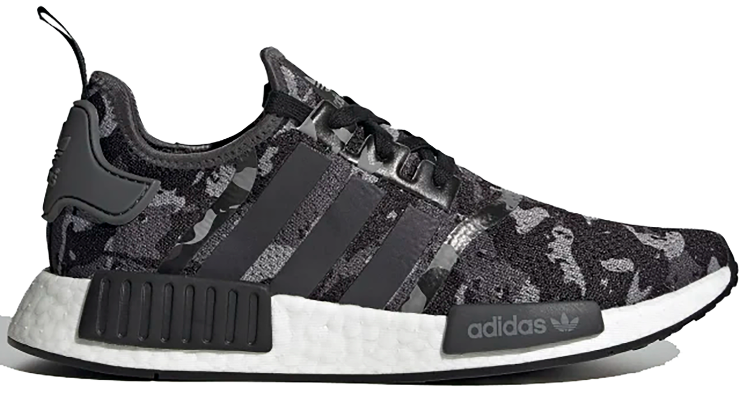 Tenisky a topánky adidas Originals NMD R1 Camo Grey Black Šedá | FZ0077, 0