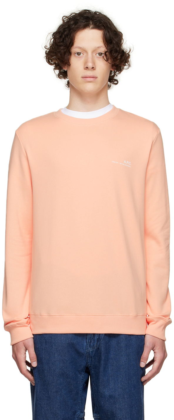 Mikina A.P.C. Cotton Ružová | COEAS-H27608, 0