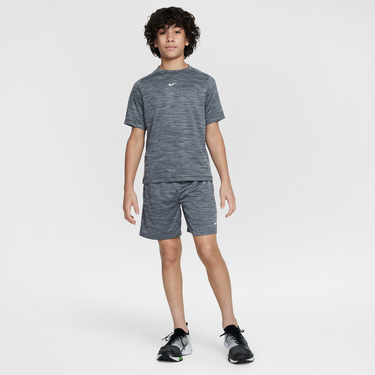 Tričko Nike Dri-FIT Multi Short Sleeve Top Šedá | HJ3771-010, 4