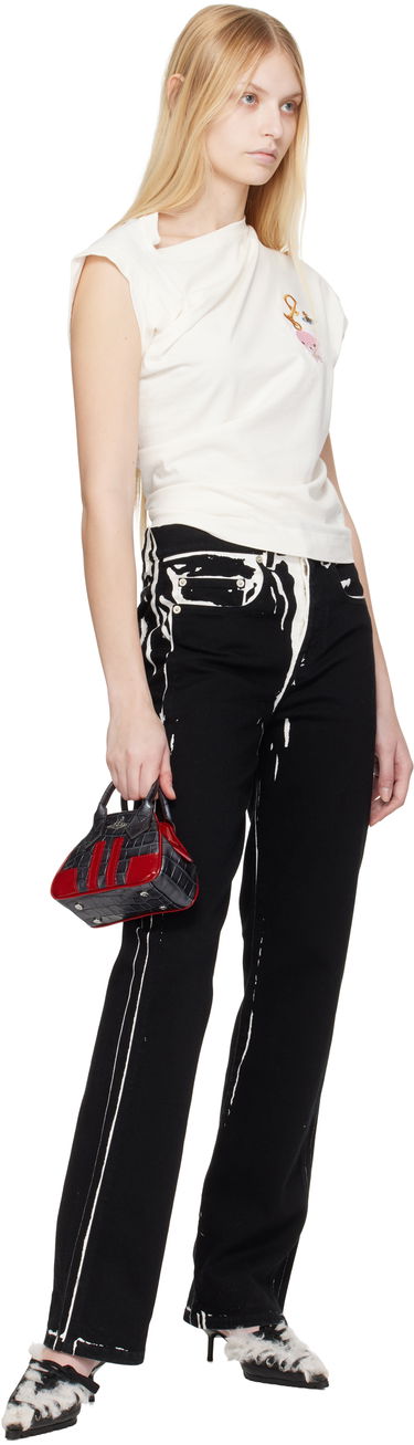 Kabelka Vivienne Westwood Vivienne Westwood Mini Yasmine Chain Bag Červená | 5C010009W-L00A2-, 3