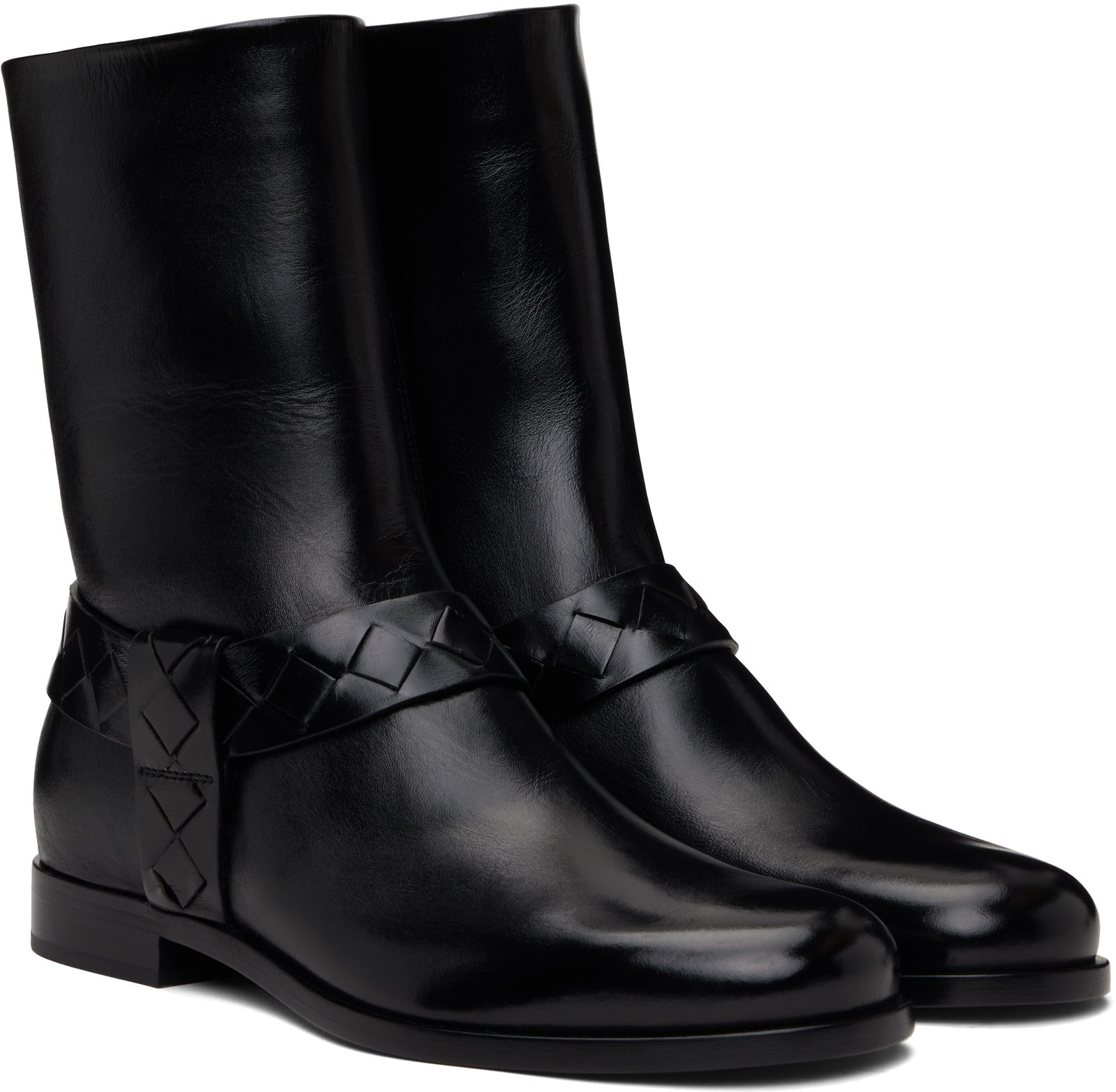 Bottega Veneta Achille Leather Boots