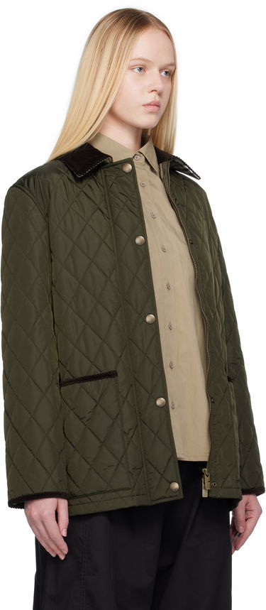 Bunda Burberry Burberry Broadway Quilted Jacket Zelené | 8113840, 1
