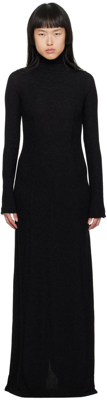 Šaty rag & bone Rag & Bone Lilith Maxi Dress Čierna | WAC23H3010T910, 0