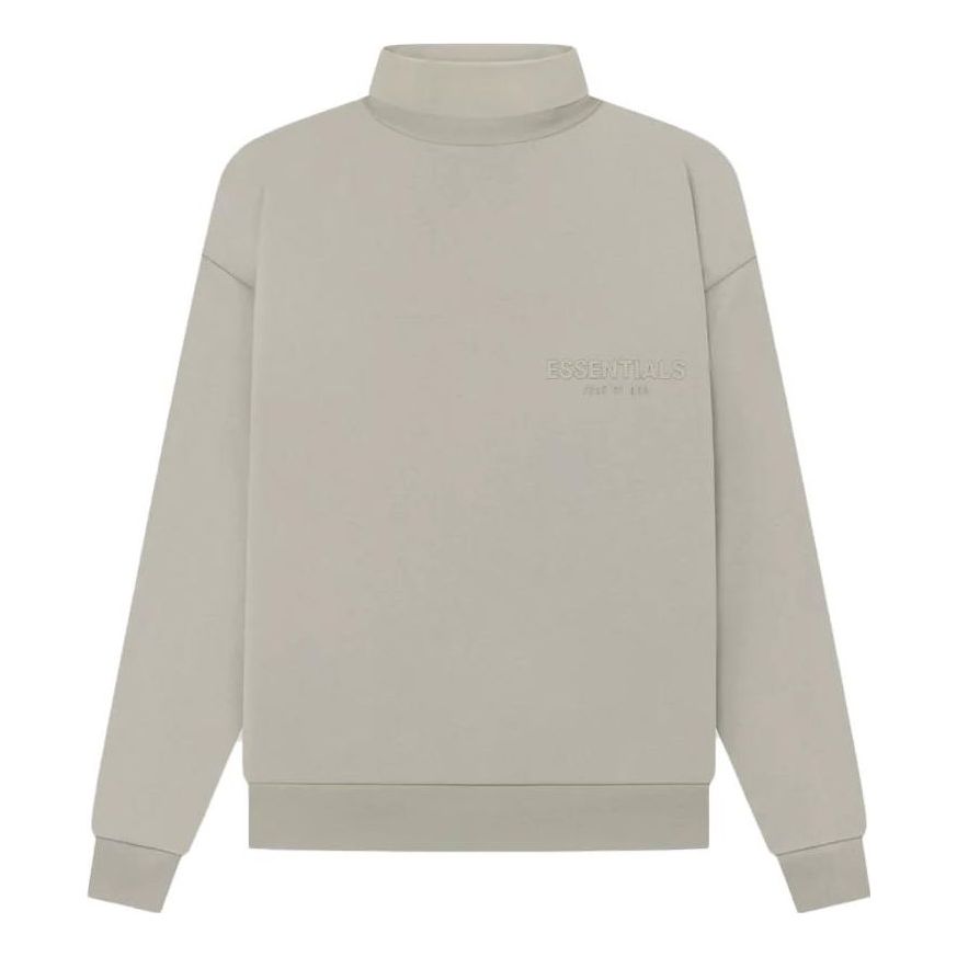 Sveter Fear of God Essentials Turtleneck Sweatshirt Šedá | FOG-SS23-073, 0