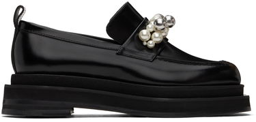 Oblečenie Simone Rocha Simone Rocha Bell Charm Heart Toe Platform Loafers Čierna | LOF1B 0740, 0