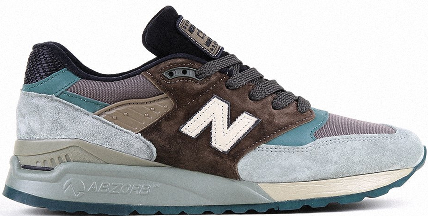 Tenisky a topánky New Balance 998 "Brown Teal" Hnedá | M998AWA, 0