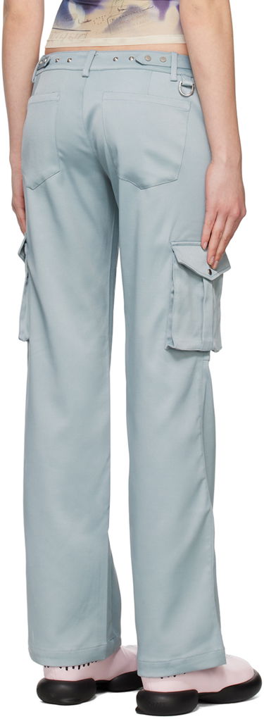 Cargo nohavice Miaou Miaou Elias Cargo Trousers Modrá | 1034GABARO, 2