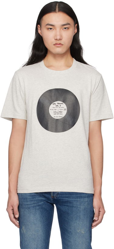 Tričko A.P.C. Vinyl Graphic T-Shirt Béžová | COBQX-M26484, 0