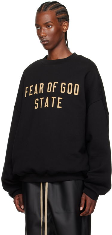 Mikina Fear of God Designer Crewneck Sweatshirt Čierna | 192BT246260F, 3